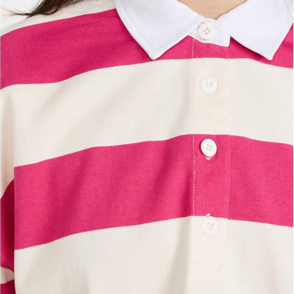 - NWT-Rebecca Minkoff
Gwen Rugby Shirt - Picture 4 of 10
